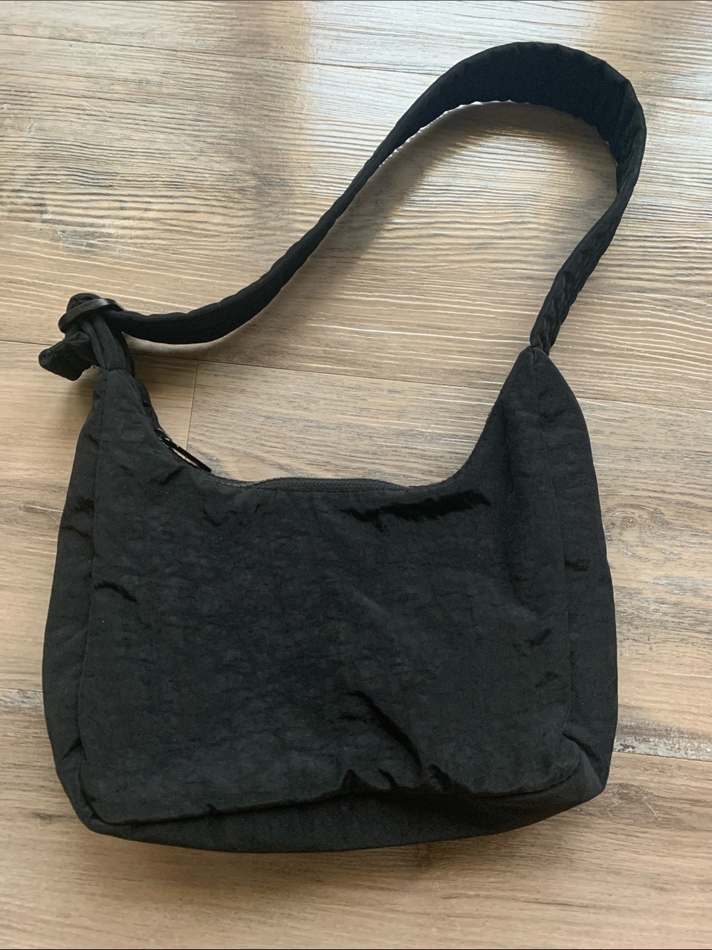 BAGGU Black Mini Shoulder Bag